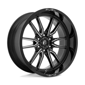 Fuel – D761 CLASH – Black – 22″x10″ -18mm – Summer Wheels – D76122008947